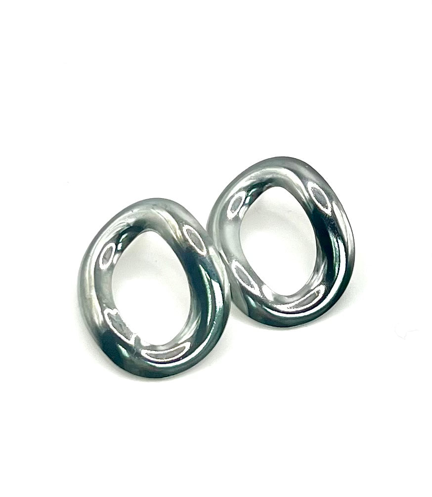 Fashion Silver Post Earrings