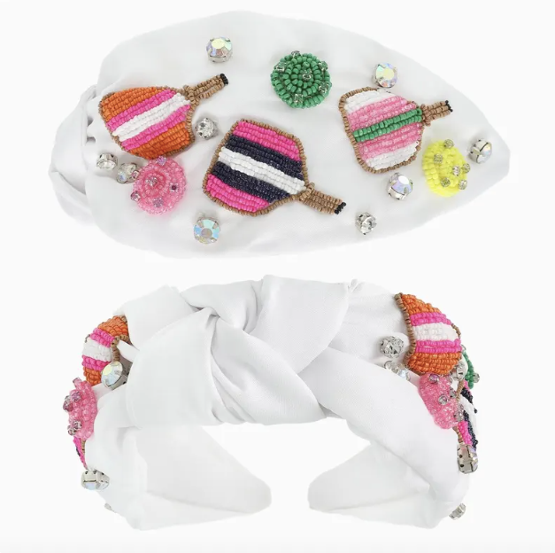 Beaded Pickleball Headband