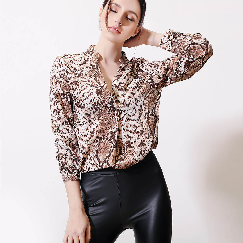 Long Sleeve Snake look Top
