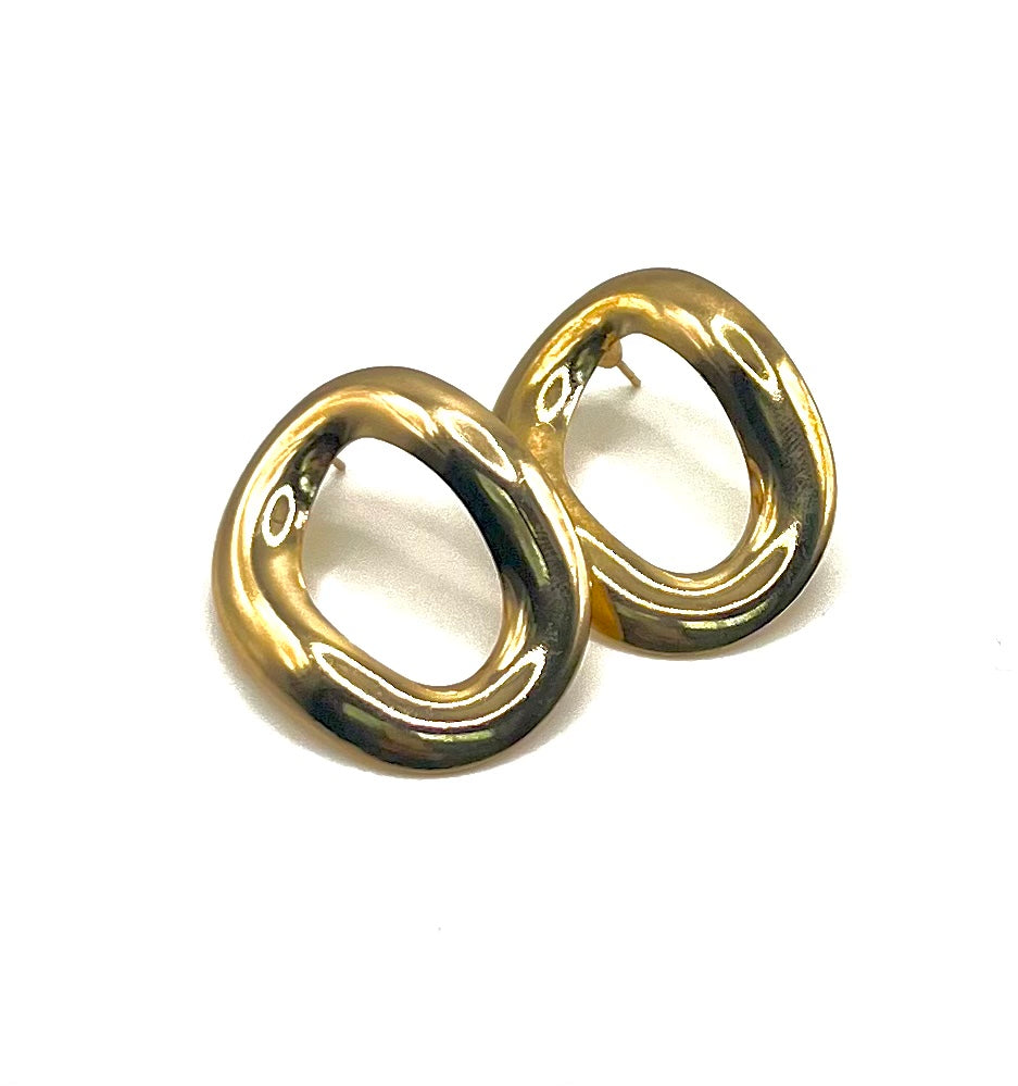 Fashion Gold  Post Earrings
