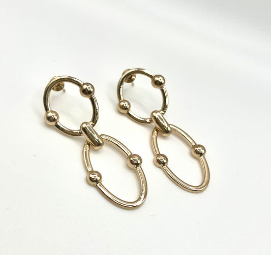 Fashion Gold Earrings